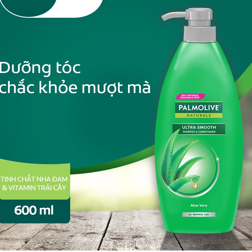 DẦU GỘI ĐẦU PALMOLIVE ngăn rụng tóc/ giảm sơ rối /suông mượt 600ML