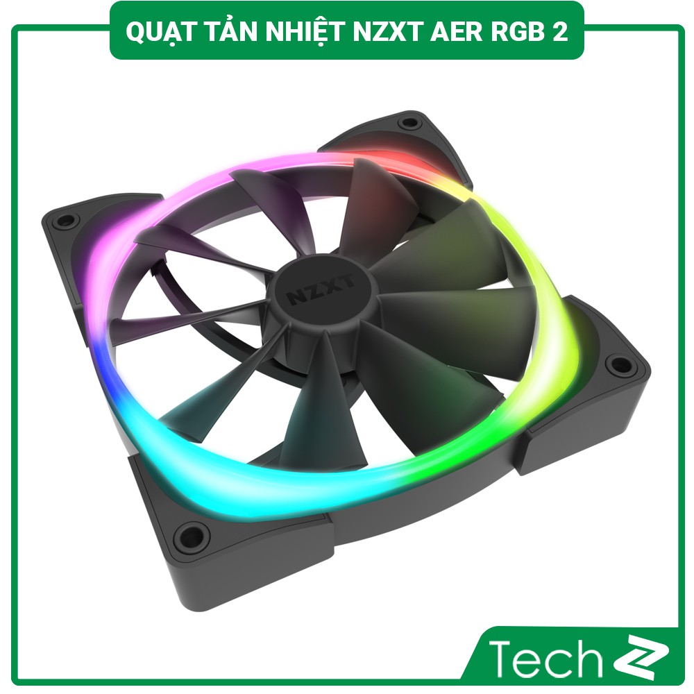 [CHÍNH HÃNH] Quạt Tản Nhiệt NZXT AER 2 RGB 120mm/140mm