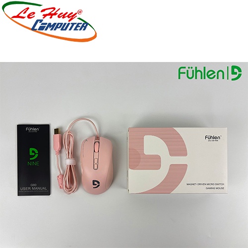 Chuột Gaming Có Dây Fuhlen G90 Pink