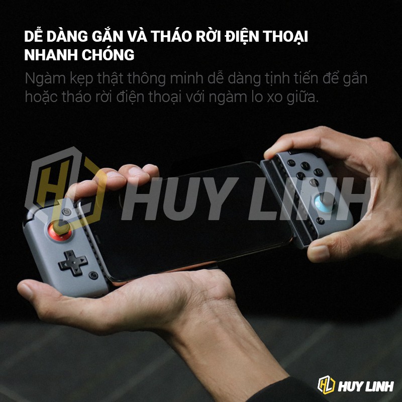 Tay cầm chơi game Gamesir X2 Bluetooth - Hỗ trợ đa nền tảng Android/IOS đạt MFI