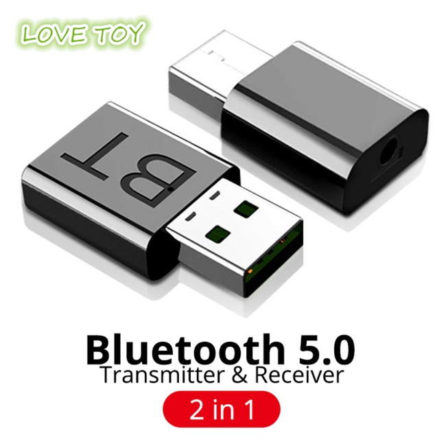 Thiết bị thu phát Bluetooth 5.0 mini USB RCA 3.5mm cho PC TV