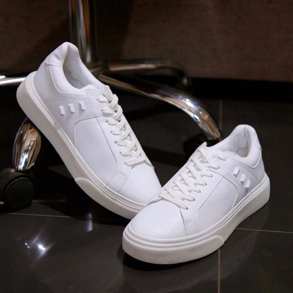 Giày thể thao full trắng ZRa