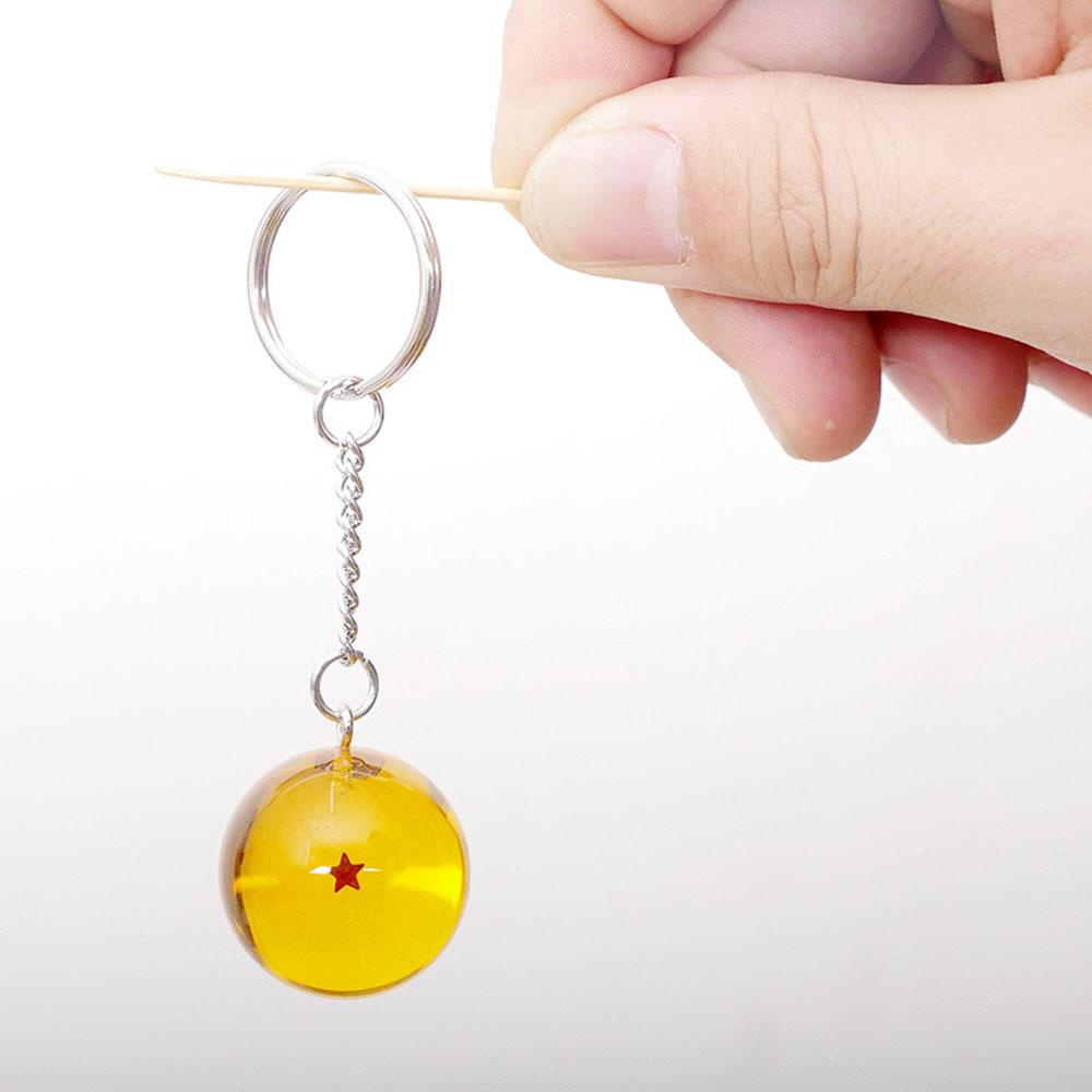 LANFY Móc Khóa Hình Nhân Vật Goku Trong Dragon Ball Kích Thước 2.7CM # 1-7