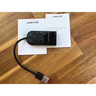 [HP90] Cáp USB Sound Loa & Mic Có Volume Control UGREEN 40964