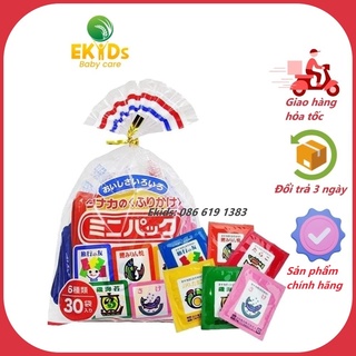 Gia vị rắc cơm Tanaka Food 6 vị 30 gói 75gr Nhật Bản - Ekids (ERC) - Date T10/2022