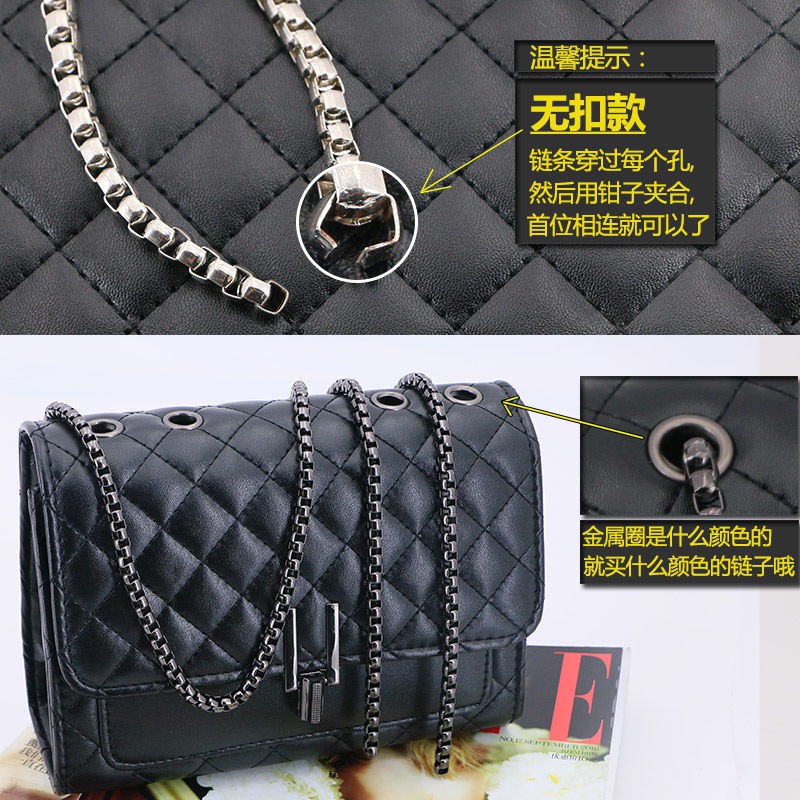 Dây đeo túi xách dạng chuỗi xích kim loại