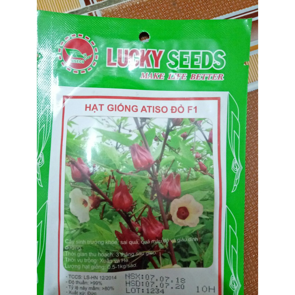 Hạt Giống Atiso Đỏ F1