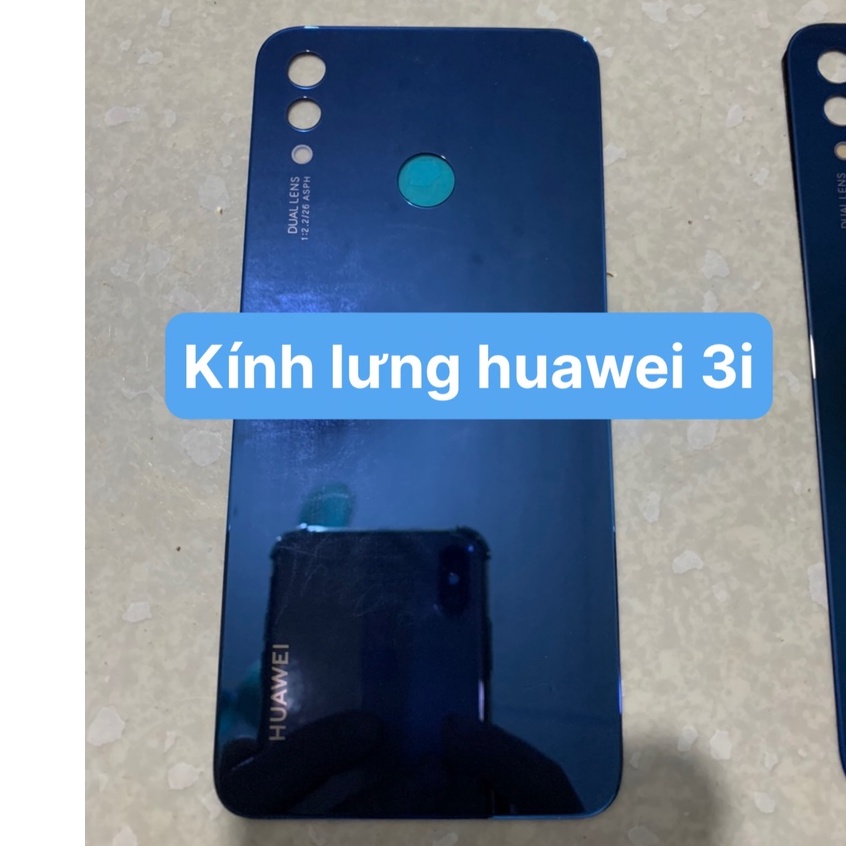 Kính lưng huawei nova 3i / Tặng kèm kính camera
