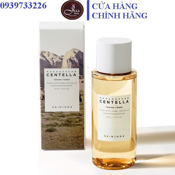 Nước Hoa Hồng Rau Má Skin1004 Madagascar Centella Asiatica Toning Toner 210 ml
