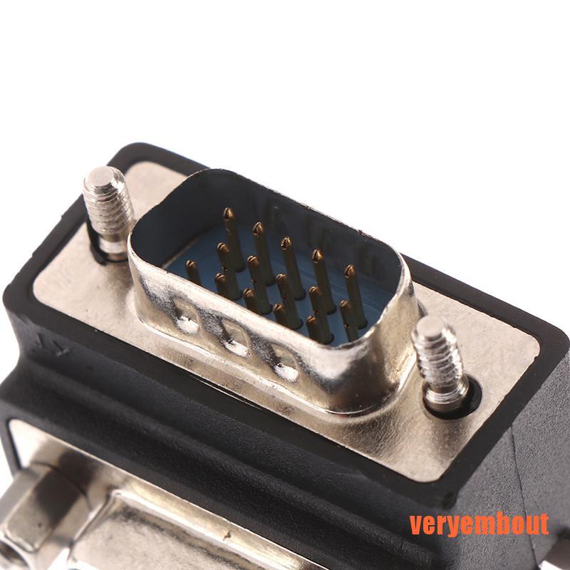Đầu Nối VGA Mở Rộng Góc Phải 90 Độ