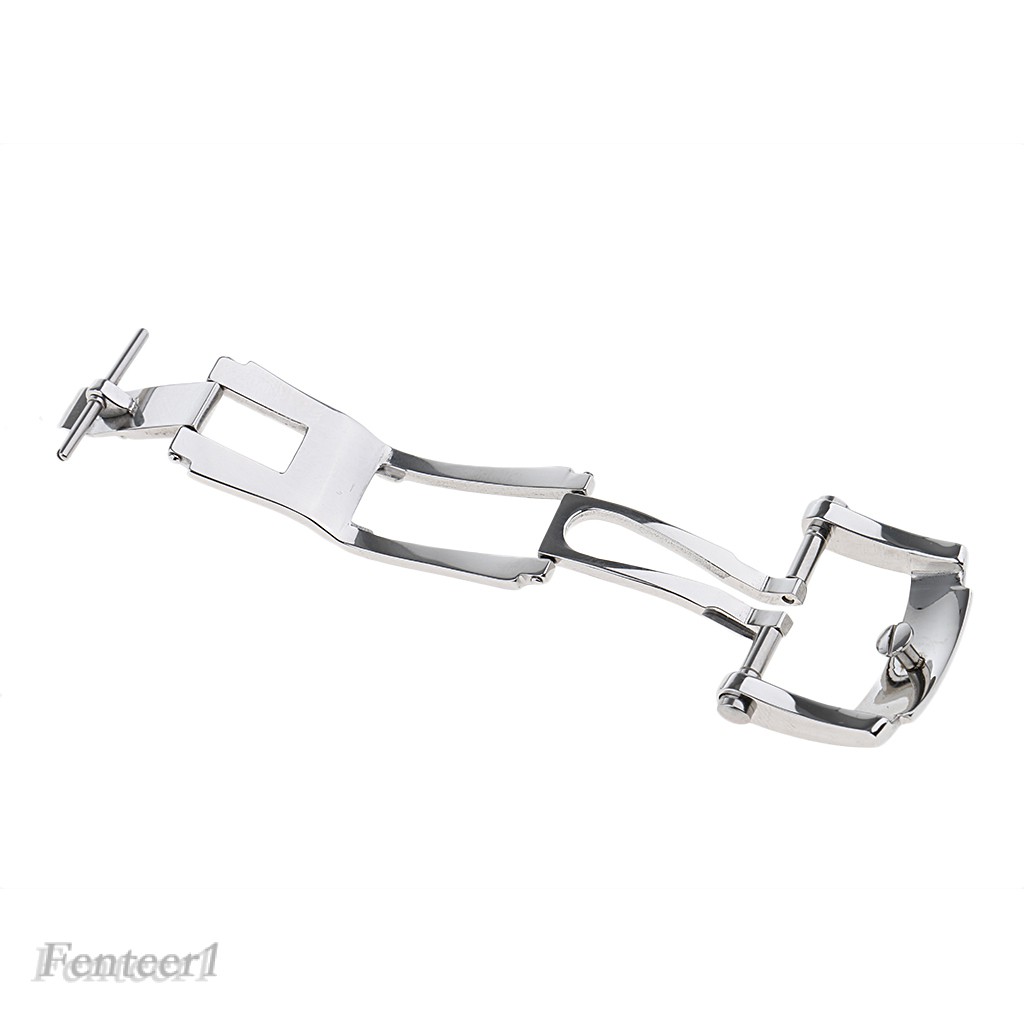 Khóa Dây Đeo Đồng Hồ Bằng Thép Không Gỉ Fenteer1