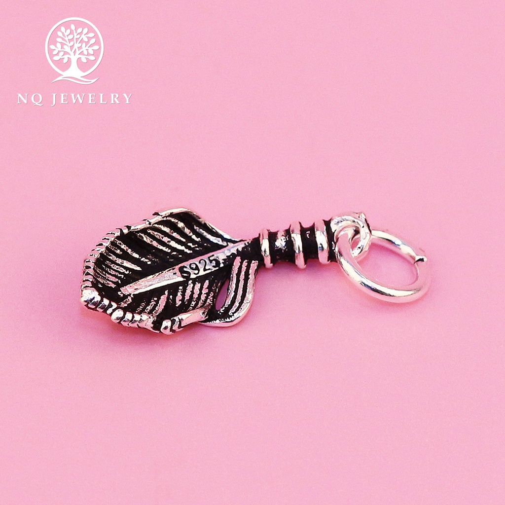 Charm treo lông vũ - NQ Jewelry