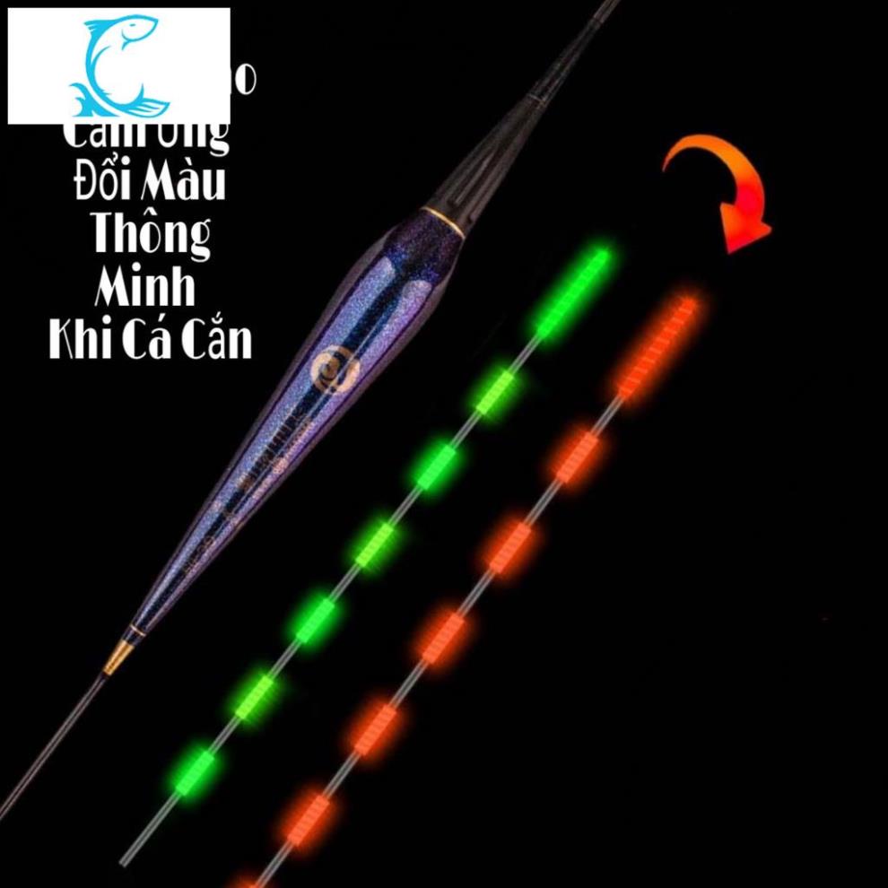Phao Câu Đài Cảm Ứng Thông Minh Đổi Màu Khi Cá Cắn Câu Sơn Thủy_ Đại Lý Đồ Câu Cá_ Tặng Kèm Pin