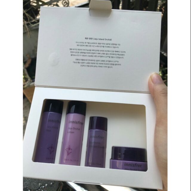 🌺🌺🌺 SET DƯỠNG DA, CHỐNG LÃO HOÁ "THẦN THÁNH"  #INNISFREE ORCHID SPECIAL KIT