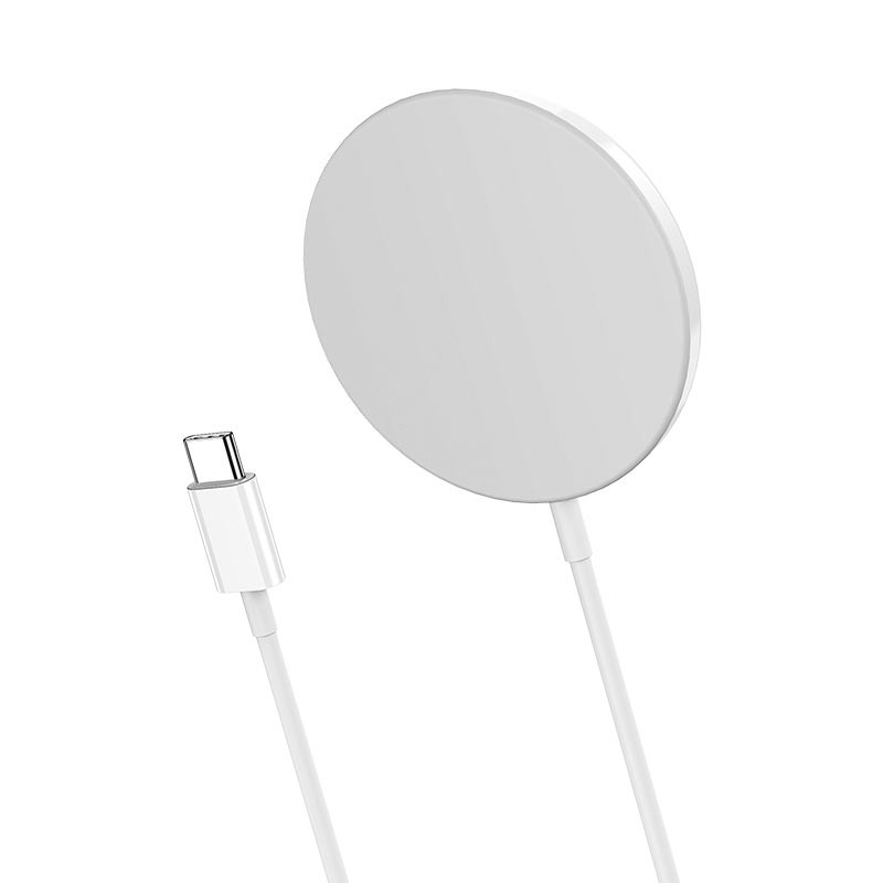 Sạc Không Dây Hoco ⚡BH 1 NĂM⚡ Sạc Không Dây MagSafe Từ Tính 15W Hoco CW29 Cho Iphone