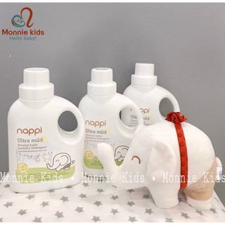 Nước Giặt Dầu Cọ Nappi 1000ml (TẶNG KÈM VOI XINH)