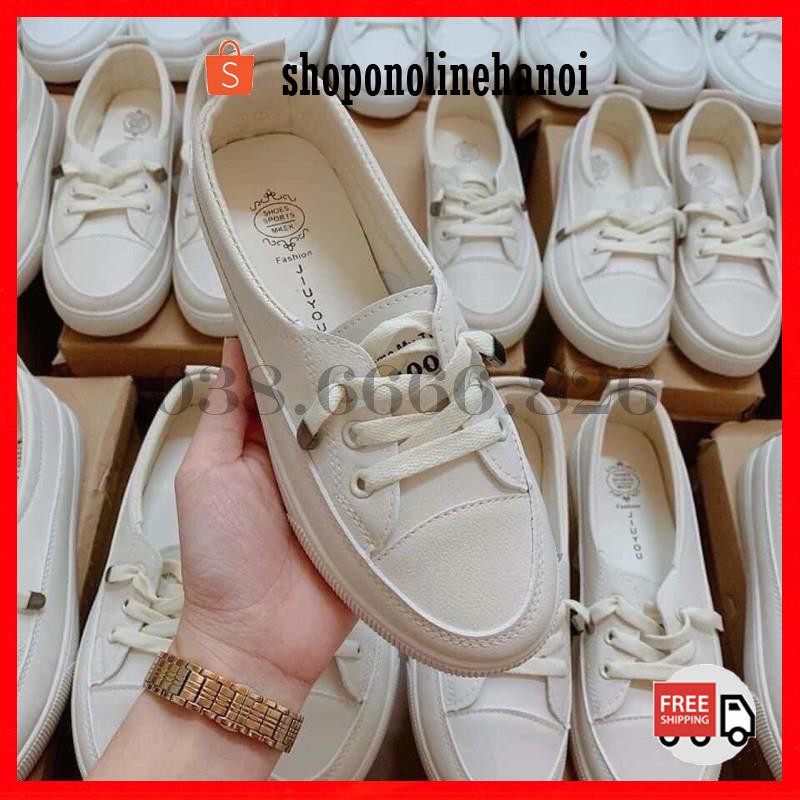 (VIDEO) Giày lười nữ SLIPON dáng cơ bản siêu Trend (hàng loại 1 )