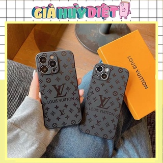 Ốp lưng iphone viền vuông thương hiệu LV