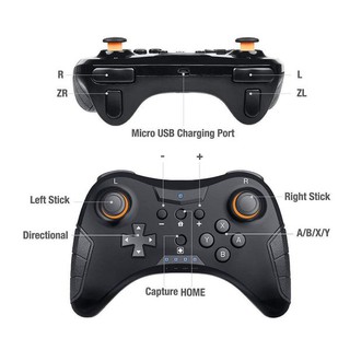 Tay cầm không dây IINE pro wireless bluetooth cho NINTENDO SWITCH