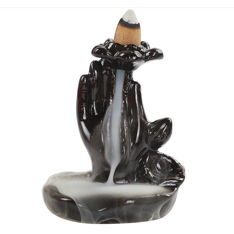 Thác khói trầm hương 🎁FREESHIP +Tặng 1 nụ trầm🎁 Thác khói phong thuỷ bằng gốm sứ