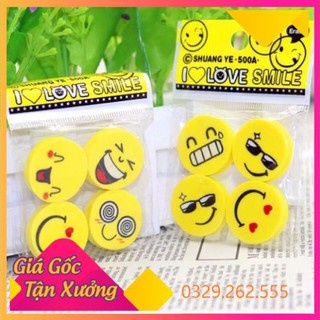 (Siêu Sale)  Tẩy hình mặt cười siêu đáng yêu