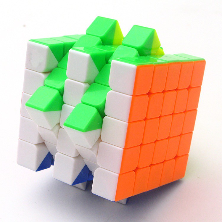 Rubik Cube - Ju Xing Toys 5x5x5 Cao Cấp Không Viền Loại Tốt DẠ QUANG Siêu Mượt