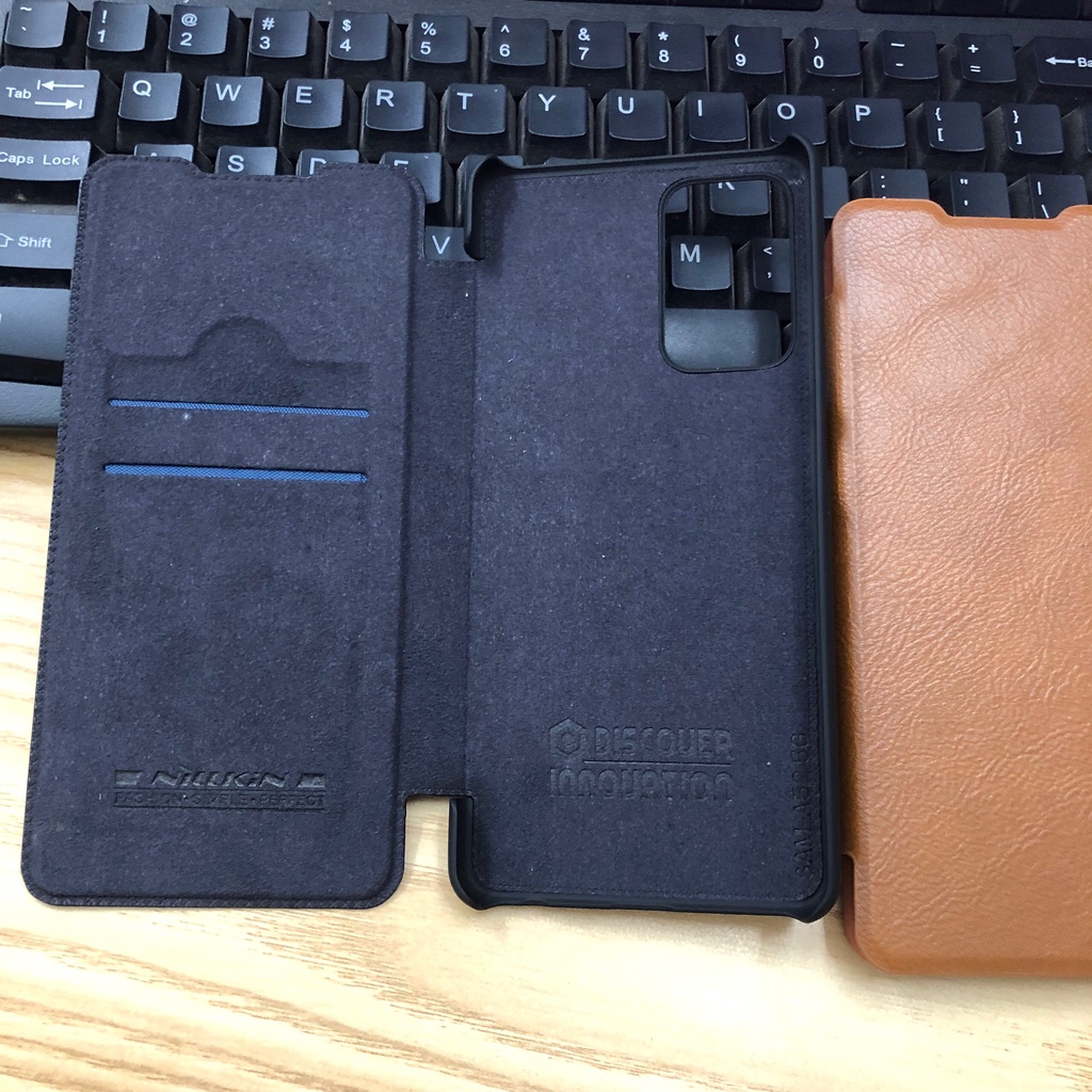 Thanh lý Bao da Samsung Galaxy A52, A72, A20s, M51 chính hãng Nillkin QIN - vuaphukien