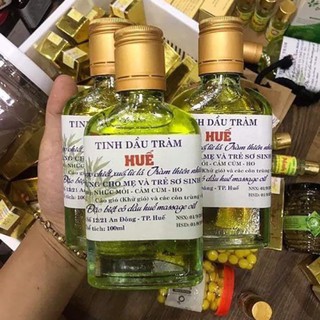 Dầu tràm Huế nguyên chất chai 100ml