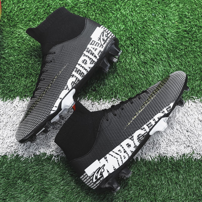 Giày đá bóng sân cỏ nhân tạo khâu đế chắc chắn 35-45 FG/TF dạng nhỏ cho nam