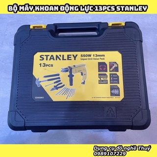 Bộ máy khoan động lực stanley sdh600kv-b1 550w gồm 13 chi tiết