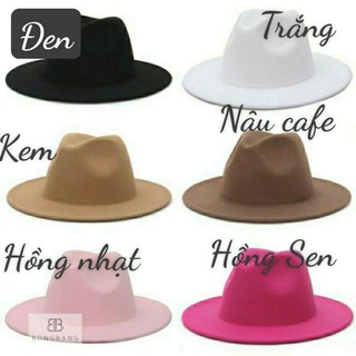 Mũ Nón Fedora cao bồi Dạ