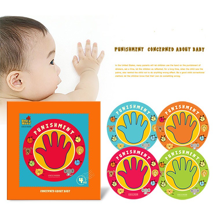 Đồ chơi giáo dục - Sticker/ hình dán đứng phạt cho bé Joan Miro Tây Ban Nha