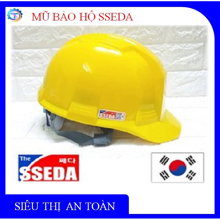 Mũ bảo hộ lao động,mũ bảo hiểm,nón bảo hiểm SSEDA IV Hàn Quốc ,bảo vệ đầu,chống vật rơi , chống điện,chống lửa - An toàn