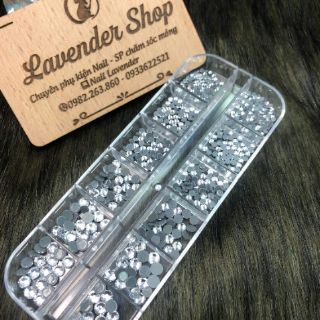 Đá trang trí móng YHB chân keo mix size 1440v