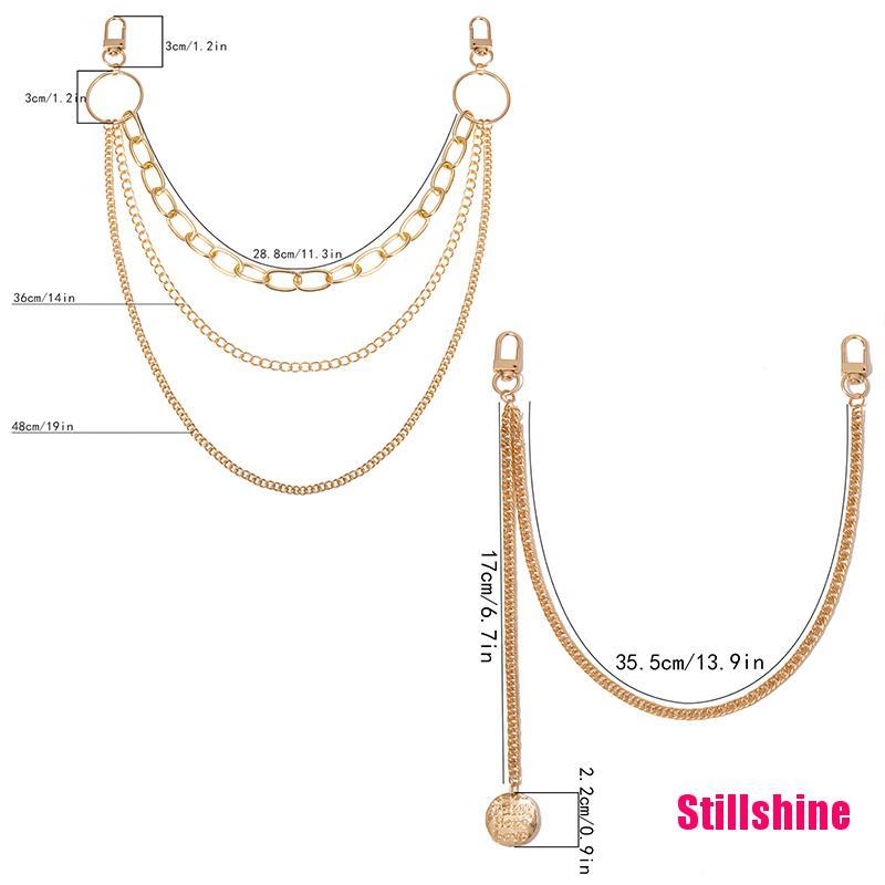 Phụ Kiện Trang Trí Quần Jean Bằng Hợp Kim Mạ Vàng