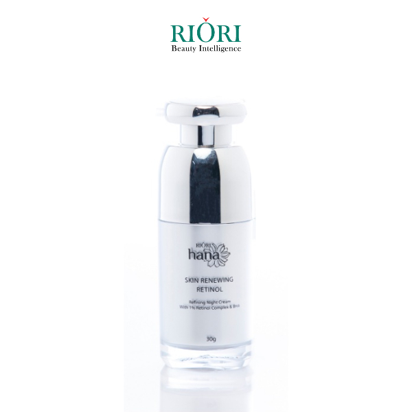 Kem Dưỡng Retinol 1% Và BHA - Giảm Mụn Ngừa Lão Hóa Tái Tạo Phục Hồi Da - RIORI HANA Skin Renewing Retinol - 30g