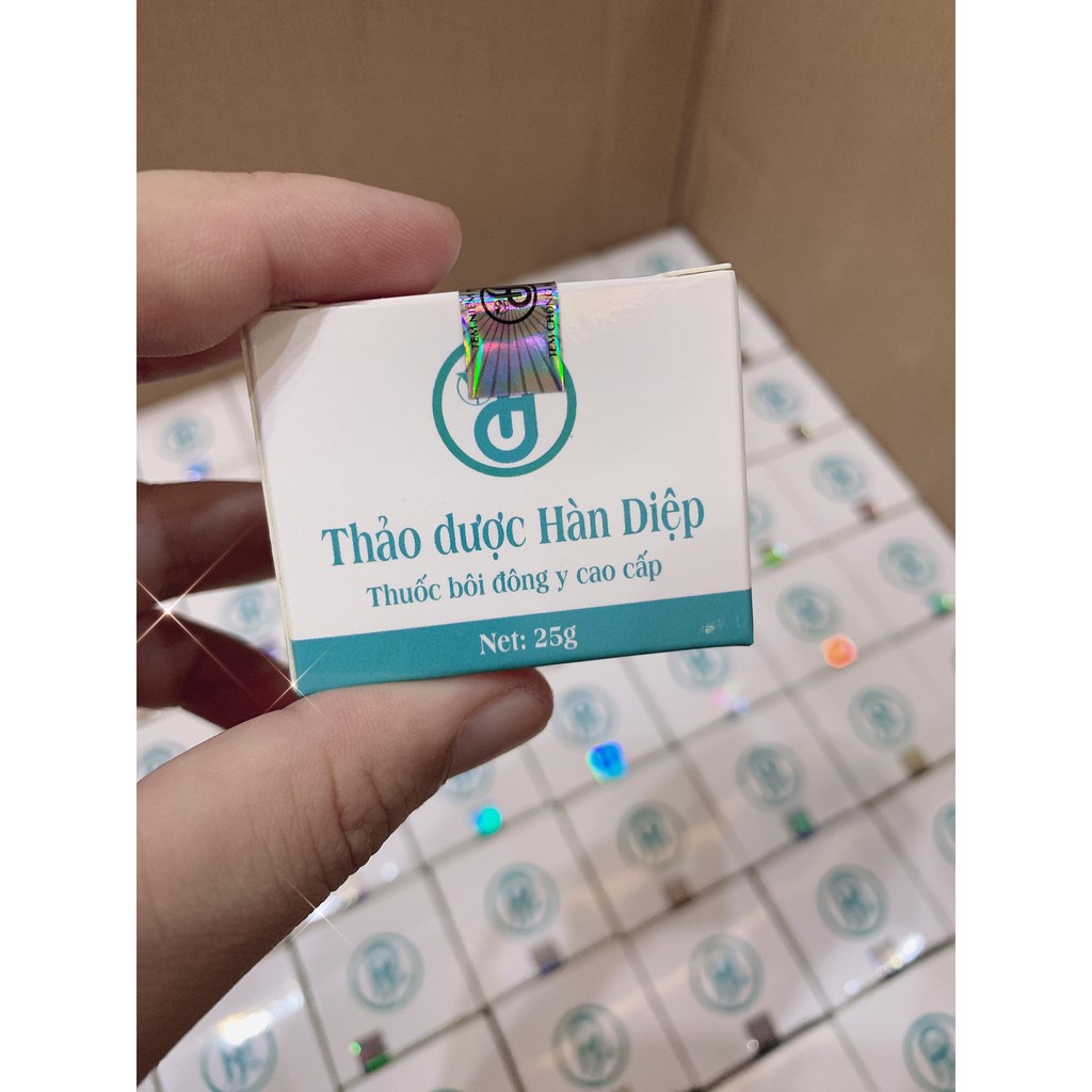 Kem bôi thảo mộc Hàn Diệp - Chuyên hắc lào, lang ben, tổ đỉa, vẩy nến, nấm chân tay, nứt nẻ, á sừng, nấm da...