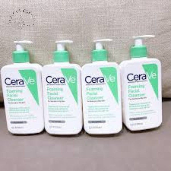 [Nhập mã EVERLOVE giảm 8% đơn hàng từ 250k] Sữa rửa mặt dịu nhẹ CERAVE Foaming Facial Cleanser cho da dầu, hỗn hợp dầu | BigBuy360 - bigbuy360.vn