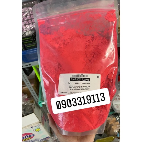 Màu Khoáng Red 21 Mỹ Làm Son / Mỹ Phẩm_5g/10g/25g