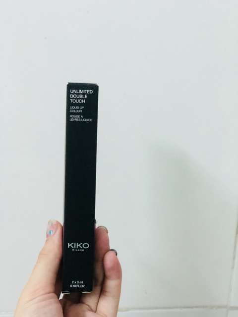 Son kem lì KIKO UNLIMITED DOUBLE TOUCH (Giảm giá do vỏ hộp bị móp trong quá trình vận chuyển)