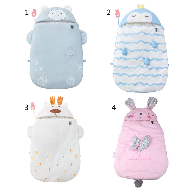 Túi Ngủ Dày Dặn Giữ Ấm Chân Gắn Xe Đẩy Em Bé