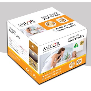 ĐÈN SƯỞI 1 BÓNG MILOR ML-6010