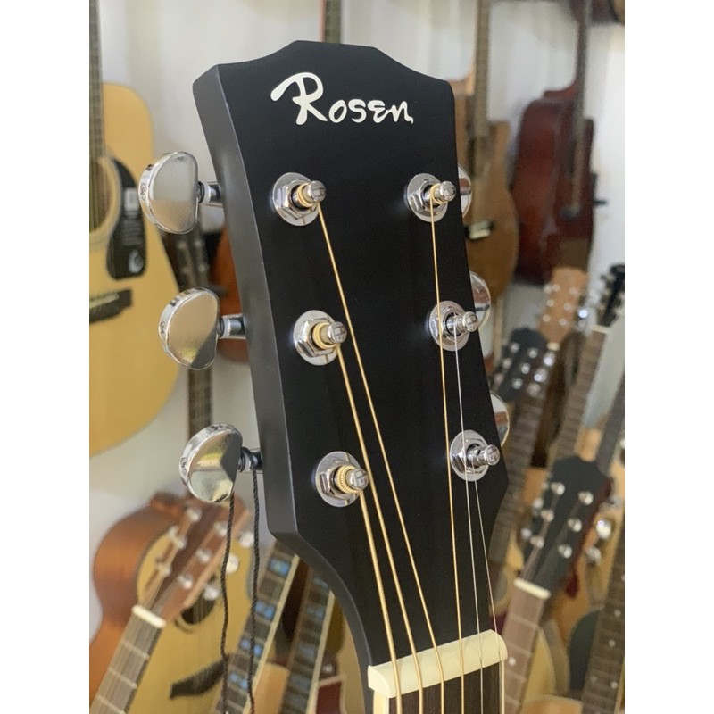 Đàn Guitar Acoustic Rosen R135 CHÍNH HÃNG Bản 2023 - tặng đầy đủ phụ kiện ( có thể lắp thêm EQ)