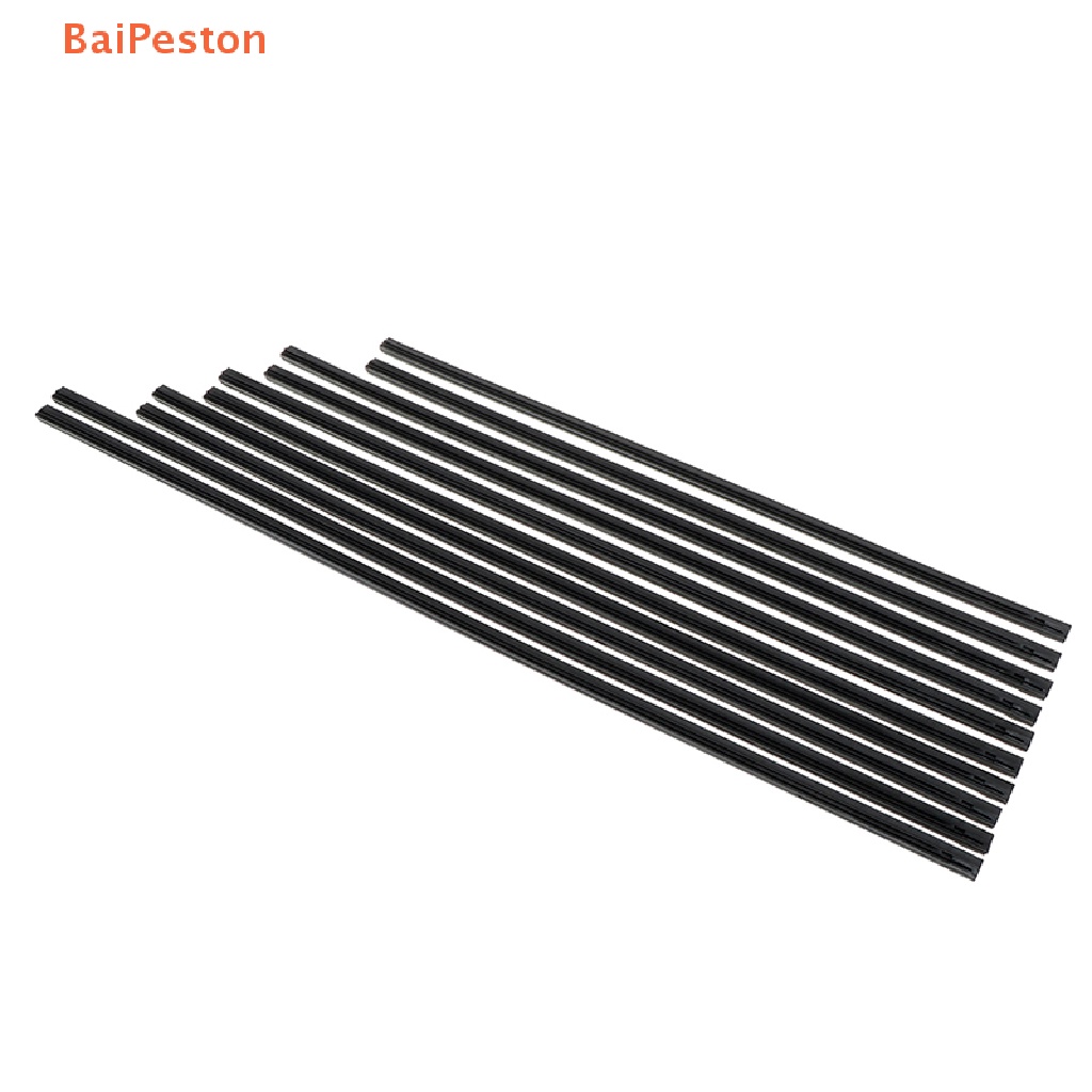 Set 2 Dải Cao Su Mềm 6mm 14-22 '' Bọc Cần Gạt Nước Kính Chắn Gió Xe Hơi