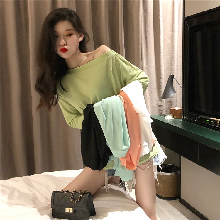 NHẬP MÃ GTJUL182320 áo trễ vai ulzzang Quảng Châu order 88