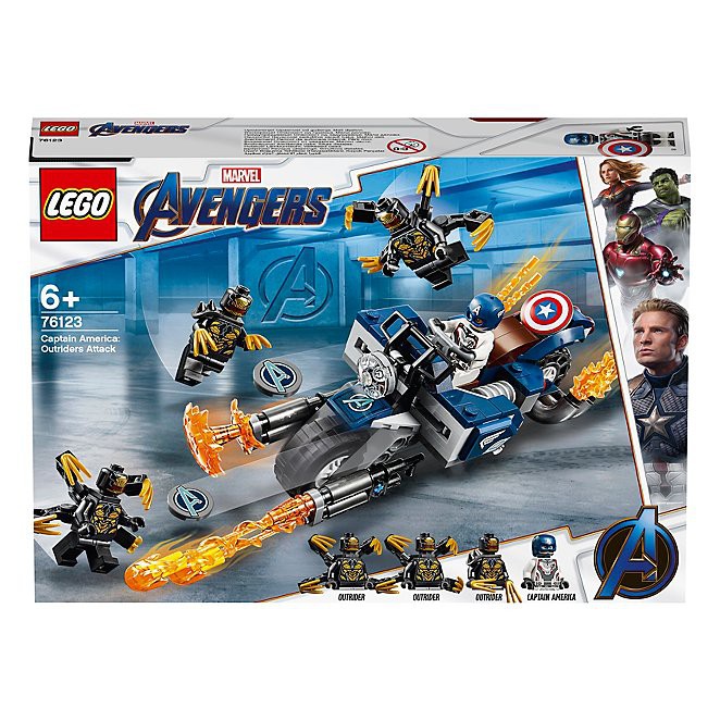 76123 - Captain America - Outriders tấn công