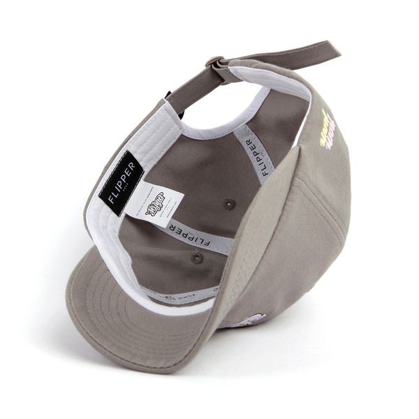 PREMI3R Mũ lưỡi trai FL502 mũ lưỡi trai cute Premi3r CC pompom S grey mũ thêu hình Pomeranian phong cách Hàn Quốc 2024