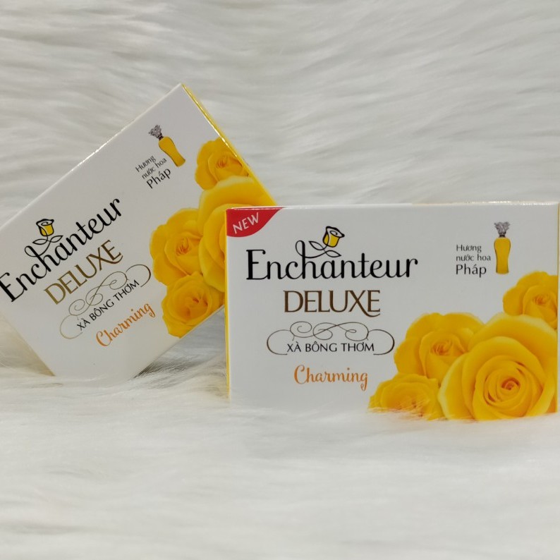XÀ BÔNG CỤC ENCHANTEUR CHARMING HƯƠNG NƯỚC HOA PHÁP 90GR