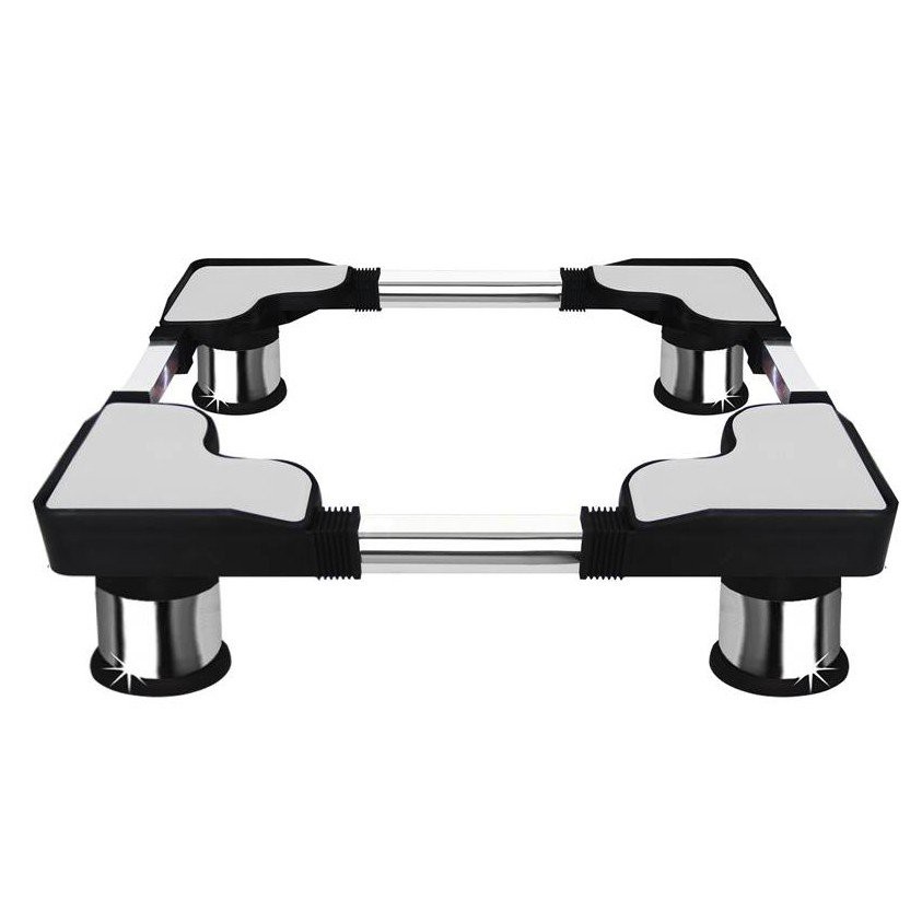Chân kê tủ lạnh máy giặt đa năng 48cm đến 60cm INOX dày 1mm Hàng Chính Hãng