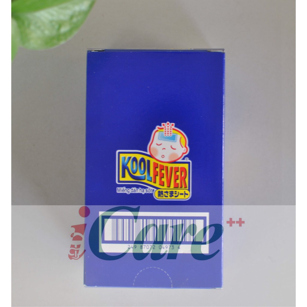 MIẾNG DÁN HẠ SỐT KOOLFEVER (TÚI 2 MIẾNG)